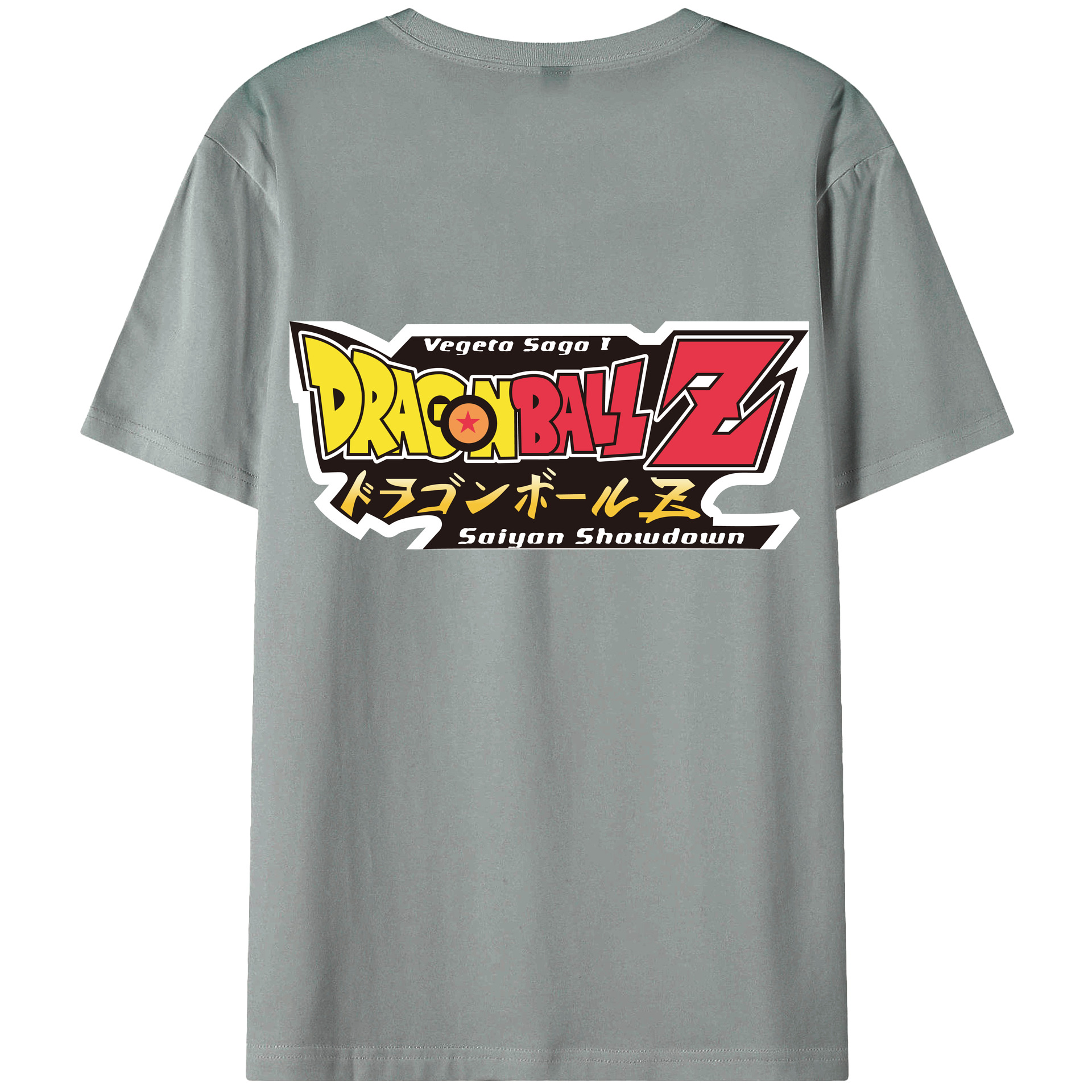 （画像用） ドラゴンボール DRAGON BALL 綿100％ メンズ半袖Tシャツ（バックプリント） 通気性